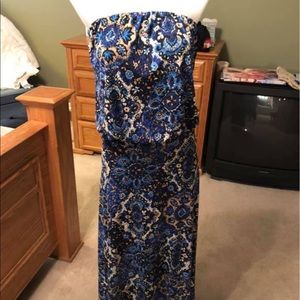 Strapless Maxi
